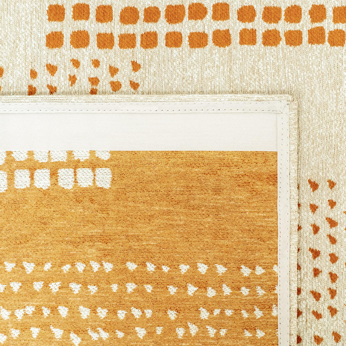 PREPROGA Zen Garden Pomelo 200/280 cm - oranžna, umetna masa/tekstil (200/280cm) - Louis De Poortere