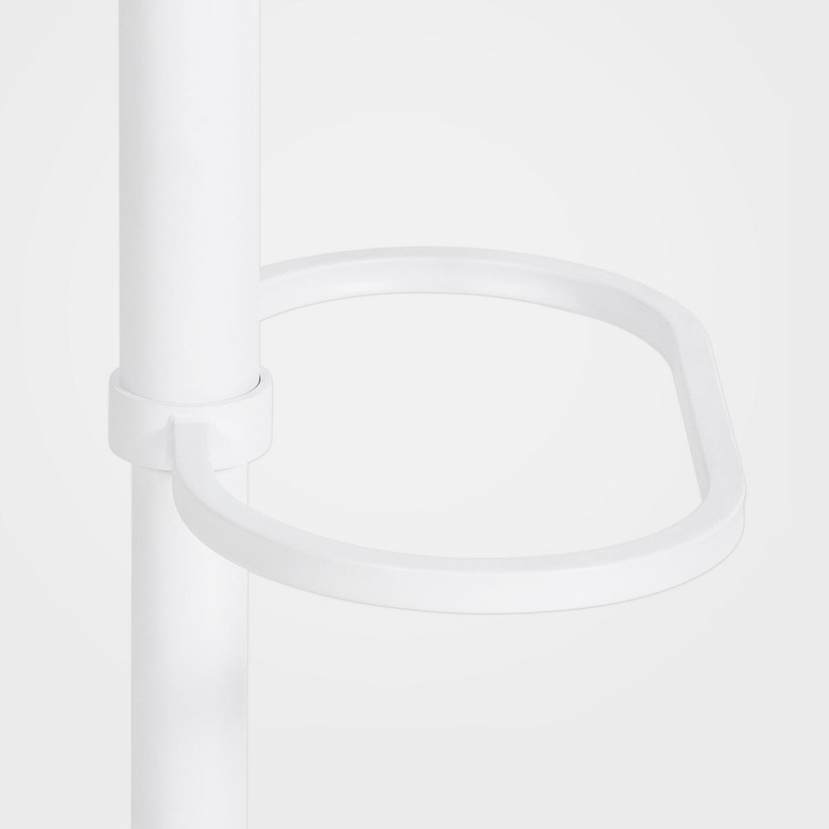 BARHOCKER Samt Braun - Weiß/Braun, Textil/Metall (64/88/45cm) - CLP