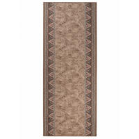 TEPPICHLÄUFER Anti-Rutsch Braun rutschfest Gummiunterlage 67/300 cm - Braun, Textil (67/300cm) - Tapiso