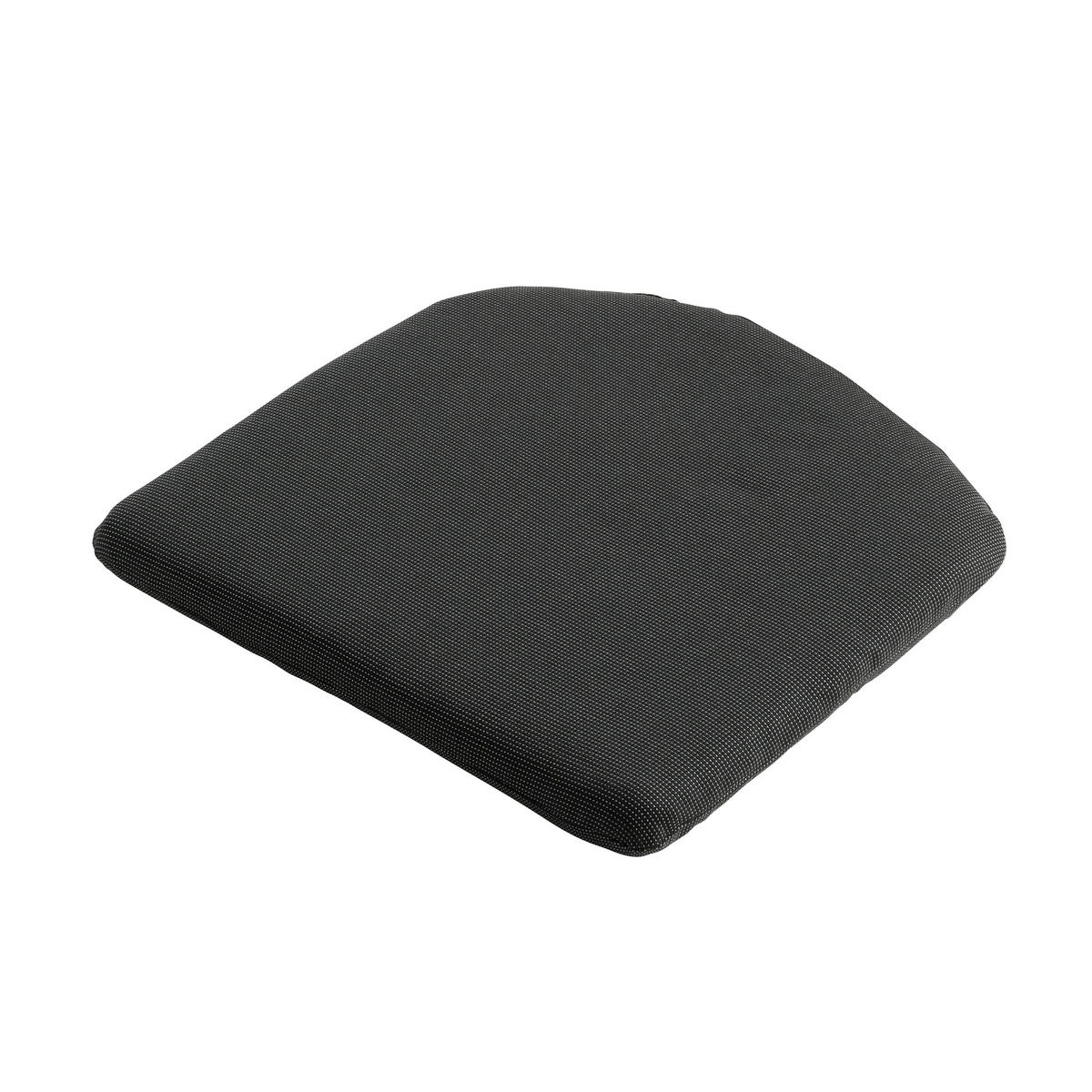 SITZKISSEN Rippe 46/48 cm 4er-Set - Schwarz, Textil (48/4/46cm) - Madison