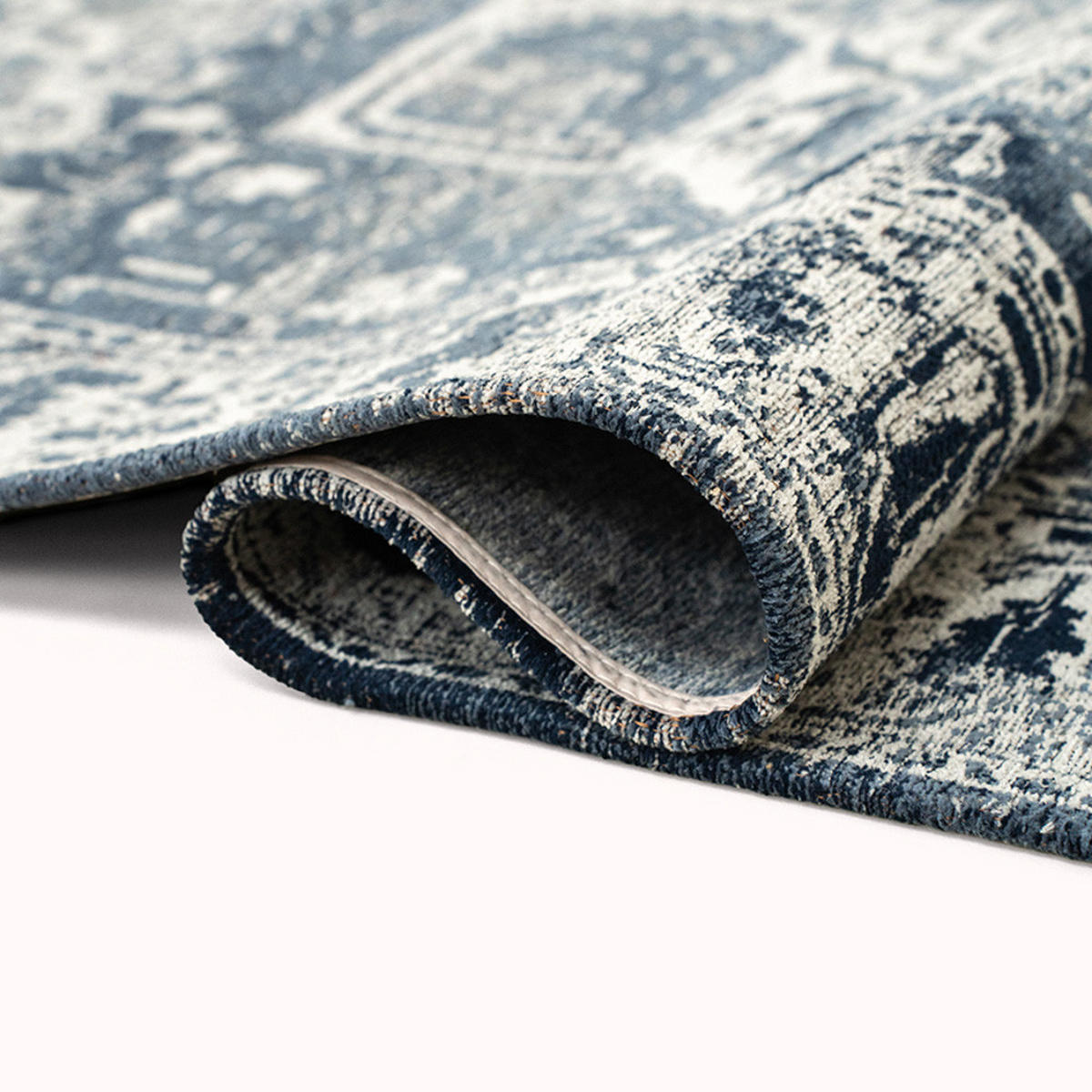 TEPPICH Atlantide Antiquarian Tabriz 240/340 cm - Blau, Kunststoff/Textil (240/340cm) - Louis De Poortere