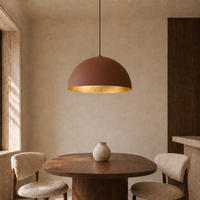 HÄNGELEUCHTE Venice - Goldfarben, Metall (40/40/20cm) - Lumicom