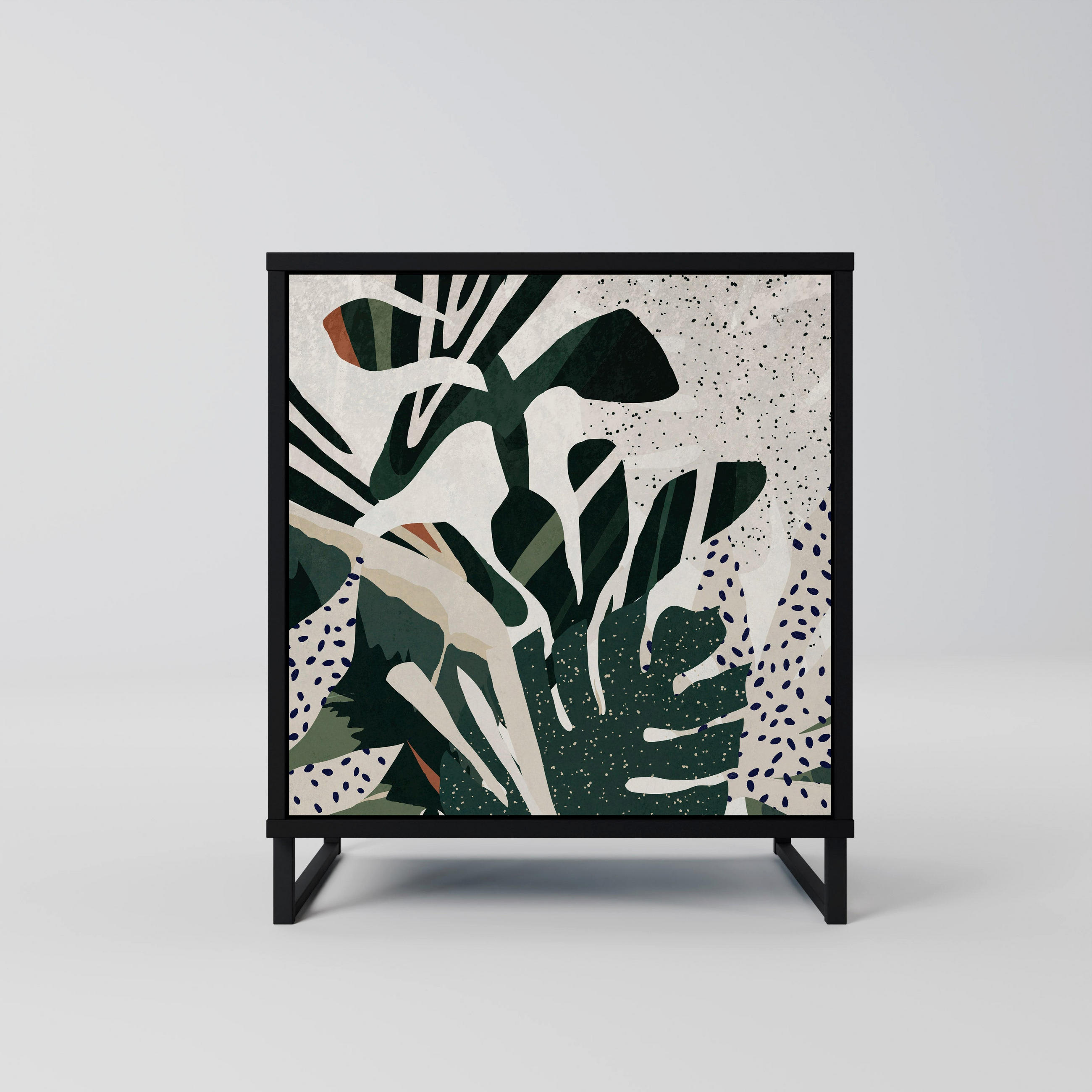 SpaceRebels Sideboard Schwarz 57.5x67.5x42 cm