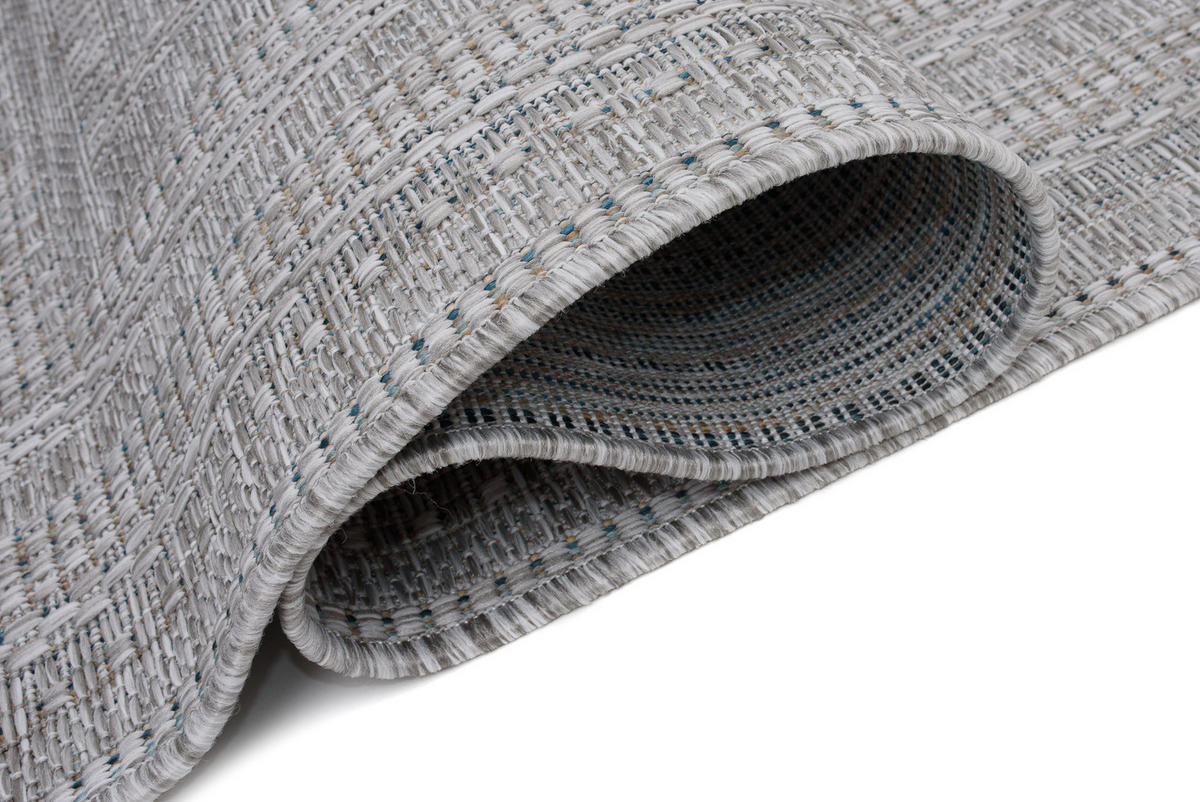 TEPPICH MELISSA Grau 140/200 cm - Grau, Kunststoff (140/200cm) - Tapiso