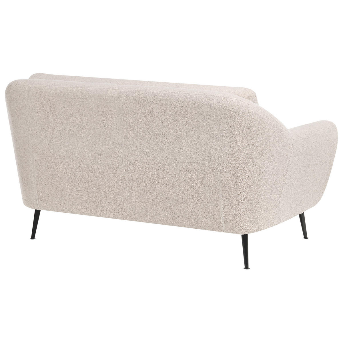 POHOVKA 2-místná Bouclé Béžová Eiby - béžová, textil (130/80/90cm) - Beliani