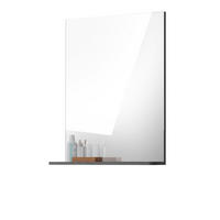 SPIEGEL grau 60/79 cm mit Ablage, Badezimmerspiegel - Grau, Holzwerkstoff (60/79/18cm) - Inn.Furn