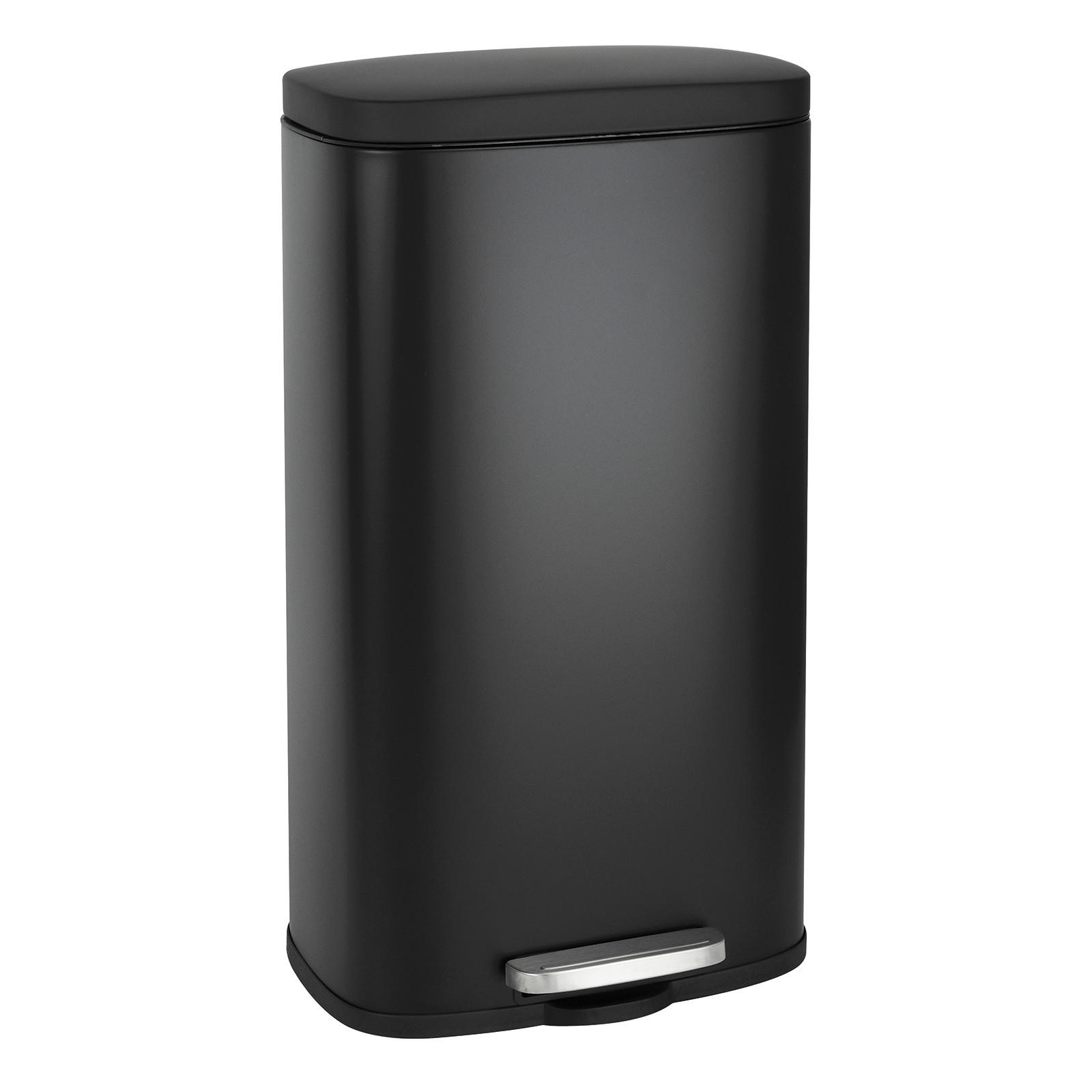 MÜLLEIMER TQ30 - Schwarz, Metall (35/63/25cm) - SVITA