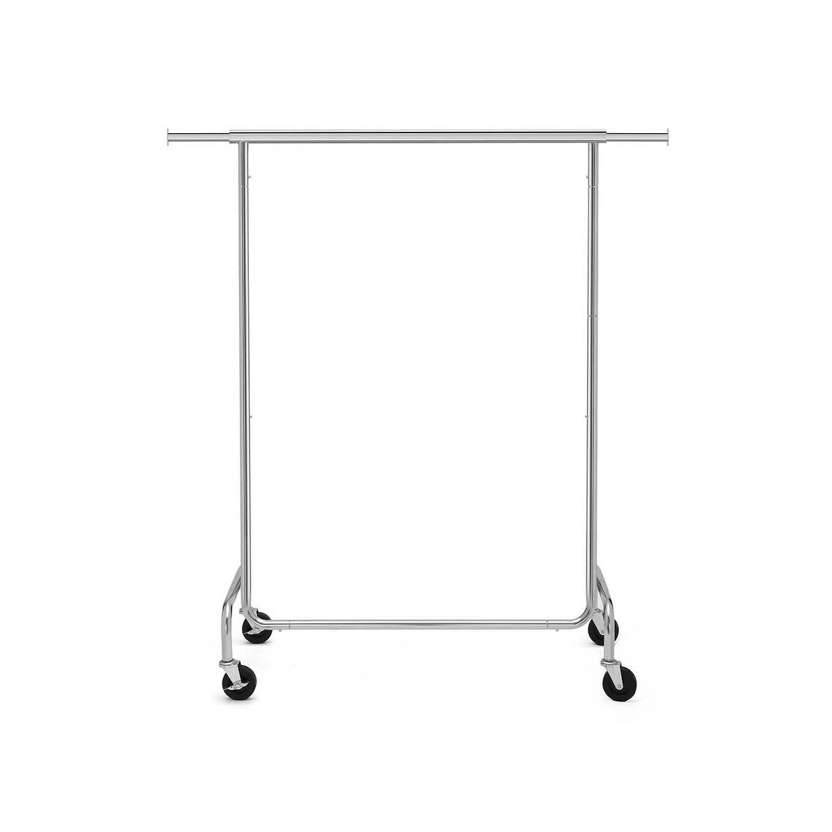KLEIDERSTÄNDER - Silberfarben, Metall (160/45/150cm) - Hansiro