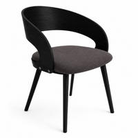 STUHL Schwarz 105 - Schwarz, Holzwerkstoff (52/48/47cm) - Sepro Meble
