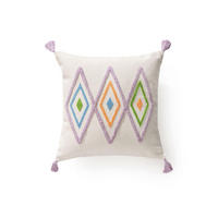 KISSENBEZUG Malika Multicolor 40x40 cm - Multicolor, Textil (40/40cm) - Lytte
