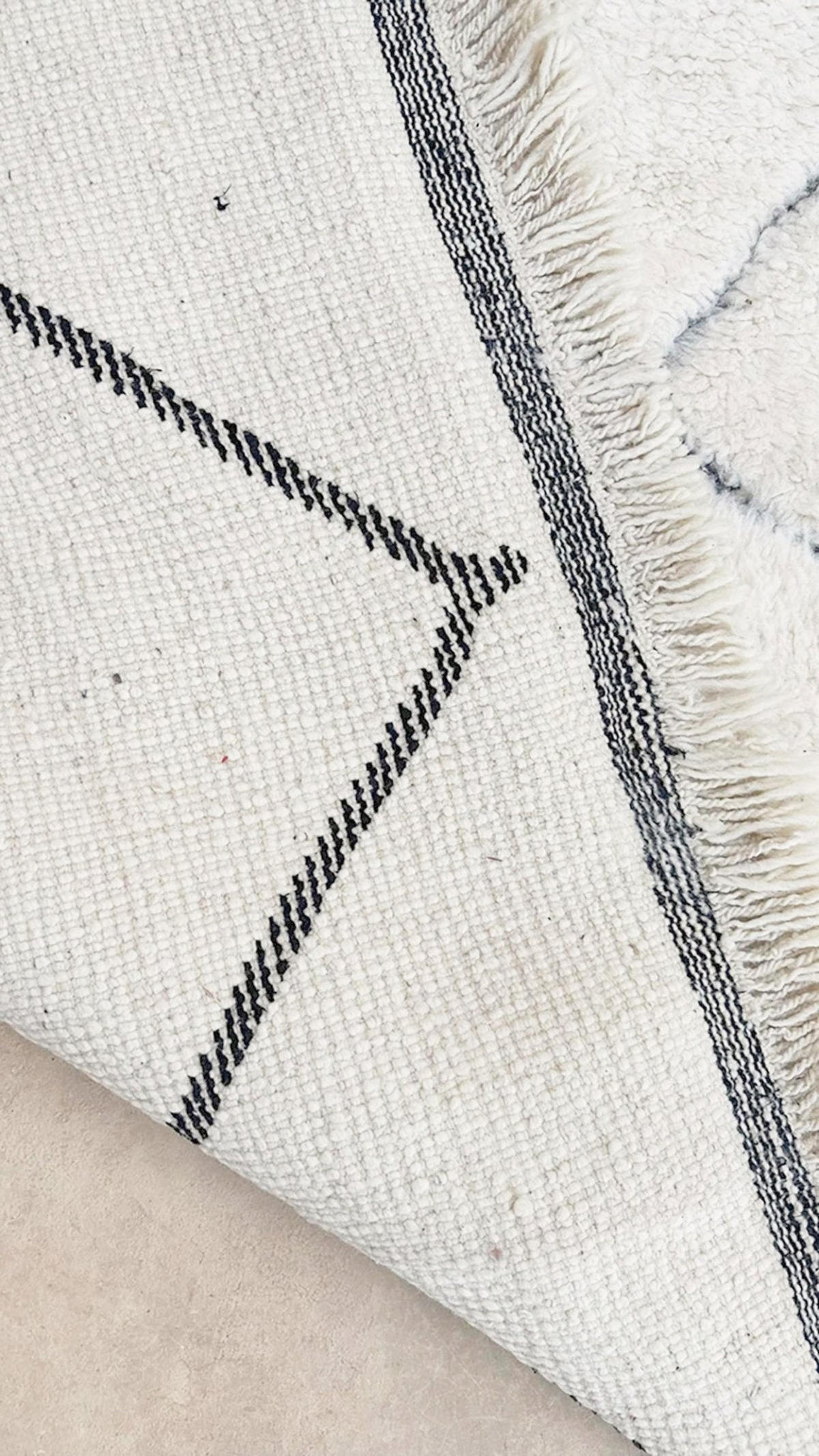 BERBERTEPPICH aus reiner Wolle 149x 250 cm - Beige, Naturmaterialien (149/250cm) - AFK Living