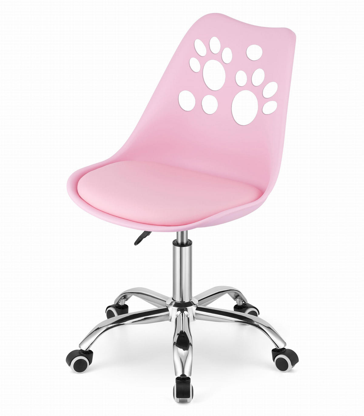 KINDERSTUHL-DRUCK, rosa - Pink, Kunststoff (53/94/58cm)