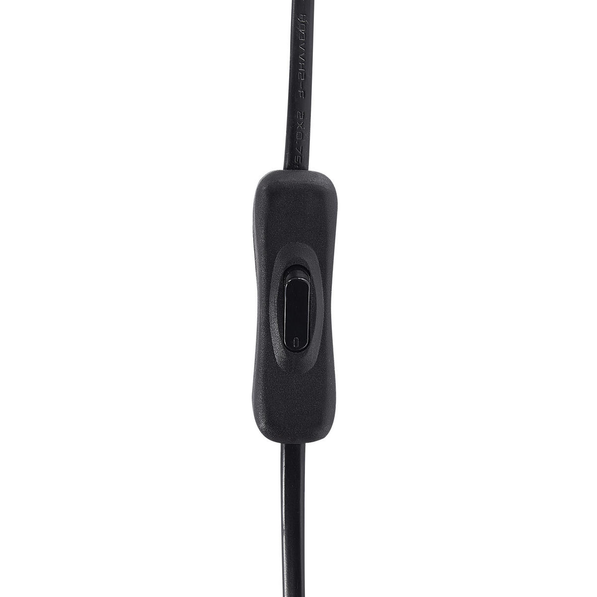 TISCHLAMPE Hodmo 30/30/63 cm - Weiß, Metall (30/30/63cm) - Beliani