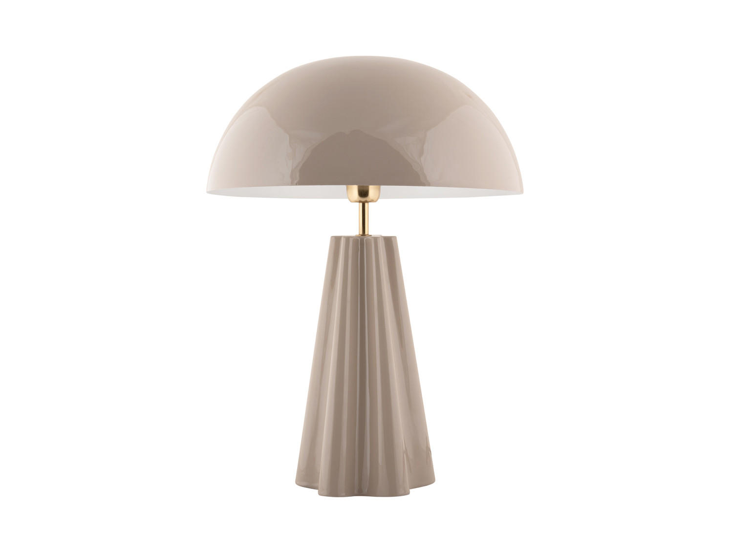 TISCHLAMPE Amplio 40/40/55 cm - Grau, Metall (40/40/55cm) - Leitmotiv