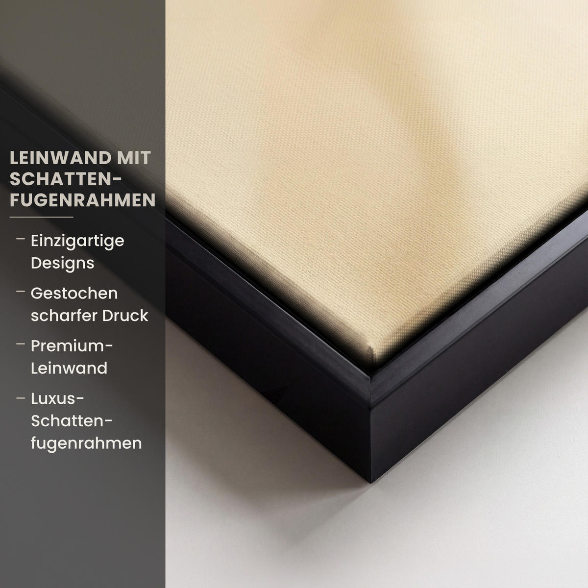 LEINWAND Bilder mit Rahmen - Beige - Osterkuchen - Eier - 60x40 - Beige, Textil (60/40cm) - MuchoWow