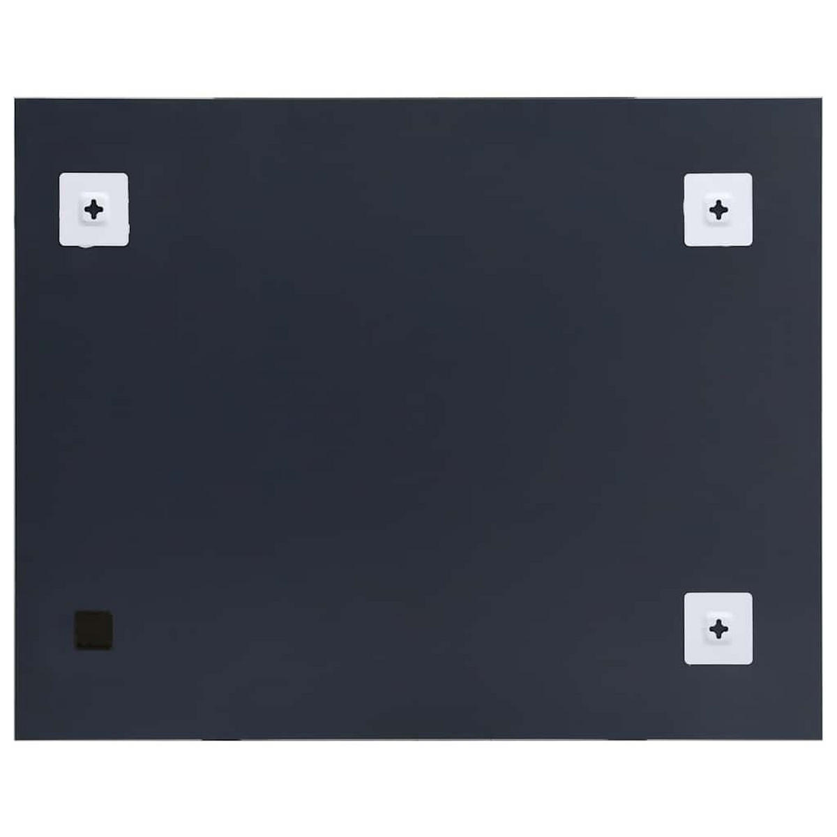 WANDSPIEGEL 80x60 cm Glas - Silberfarben, Glas (60/80/1cm) - furnicato