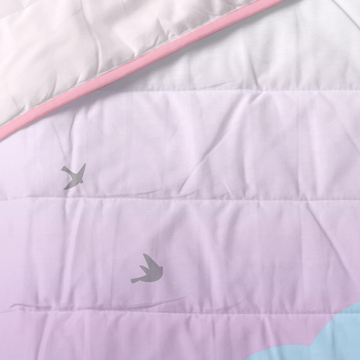 TAGESDECKE nanny 100x130 cm (kinderbett) mehrfarbig - Multicolor, Textil (100/130cm) - Happy Friday