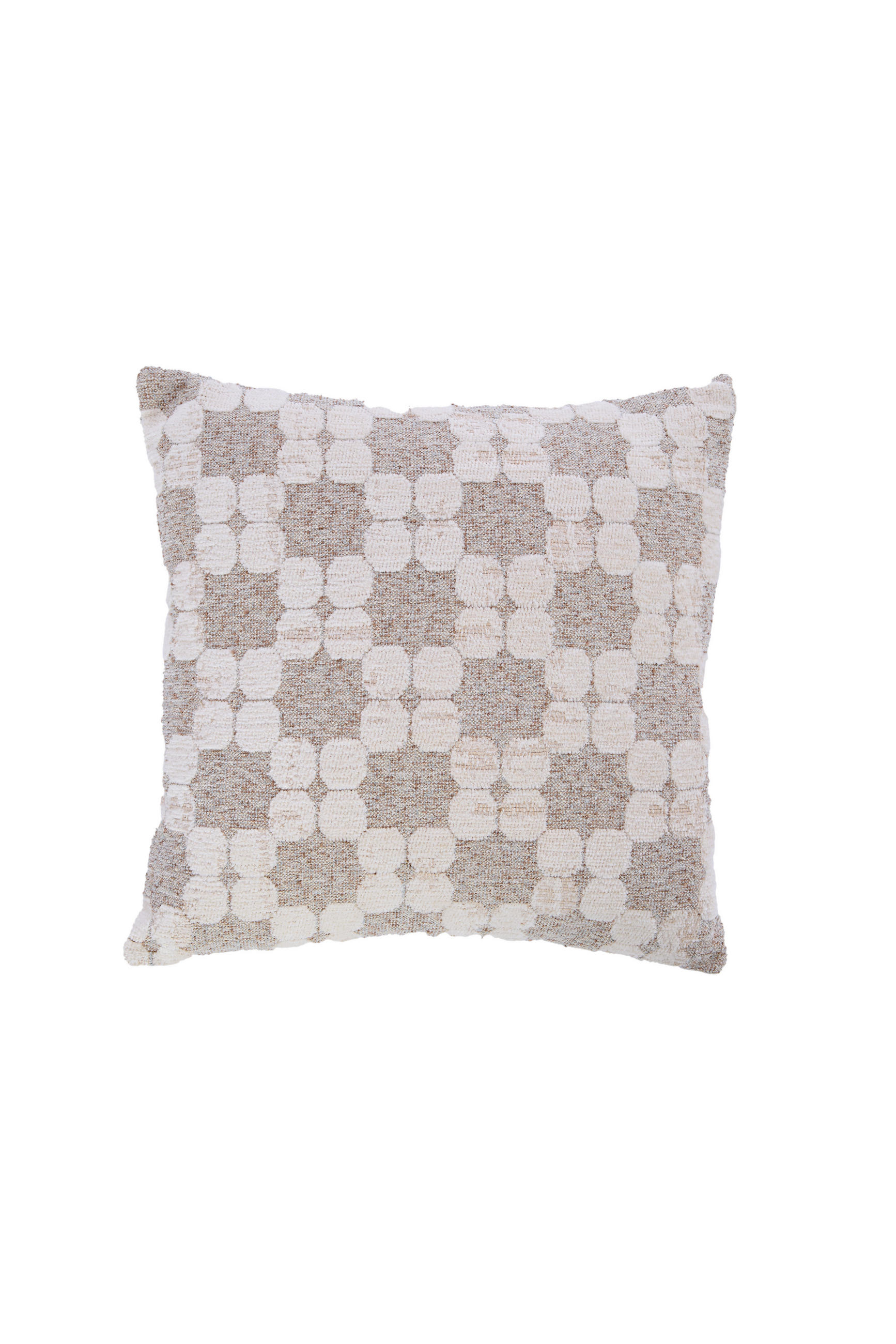 DEKOKISSEN Pueblo Braun 45/45/10 cm - Braun, Textil (45/45cm) - Light & Living