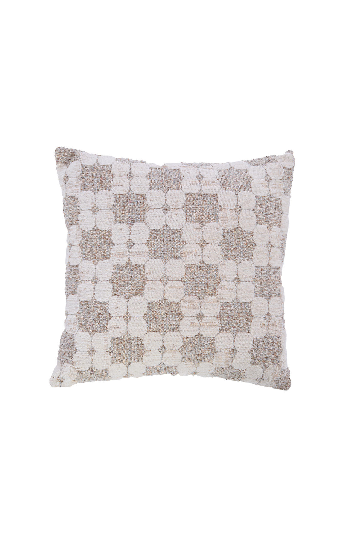DEKOKISSEN Pueblo Braun 45/45/10 cm - Braun, Textil (45/45cm) - Light & Living