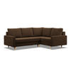 ECKSOFA Blank rechts braun - Braun, Textil (223/172cm) - SIMKAM Furniture
