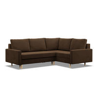 ECKSOFA Blank rechts braun - Braun, Textil (223/172cm) - SIMKAM Furniture