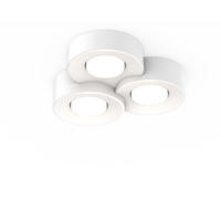 DECKENSTRAHLER Funkeldar 5.5/26.1/28 cm - Weiß, Metall (28/5.5/26.1cm) - ZMH