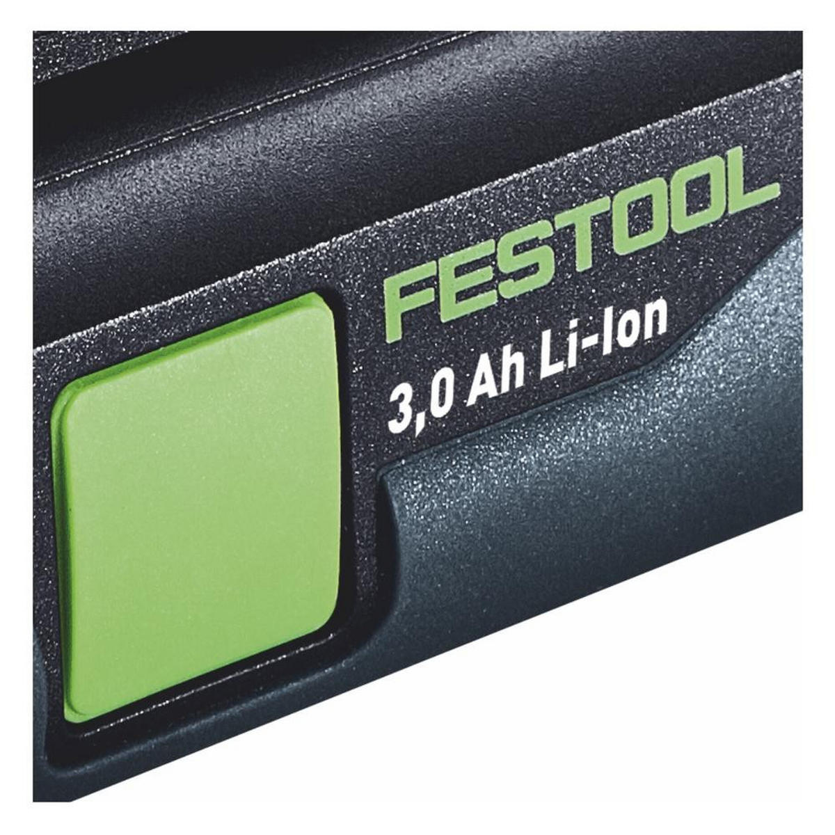 FESTOOL BP 18 Li 3,0 C Akku 18 V 3,0 Ah / 3000 mAh Li-Ion ( 577658 ) mit Ladestandanzeige - Multicolor, Kunststoff (13/90/5cm) - Festool