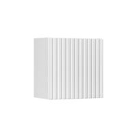 OMARA 1 vrata Riva Bela - bela, leseni material (30/30/19cm) - Petits-meubles