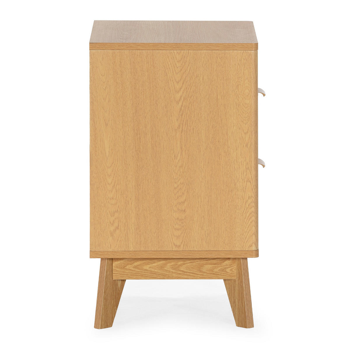 NACHTTISCH Oporton Eichenfarbe - Honigeiche, Holzwerkstoff (45/60/35cm) - VS Venta-stock