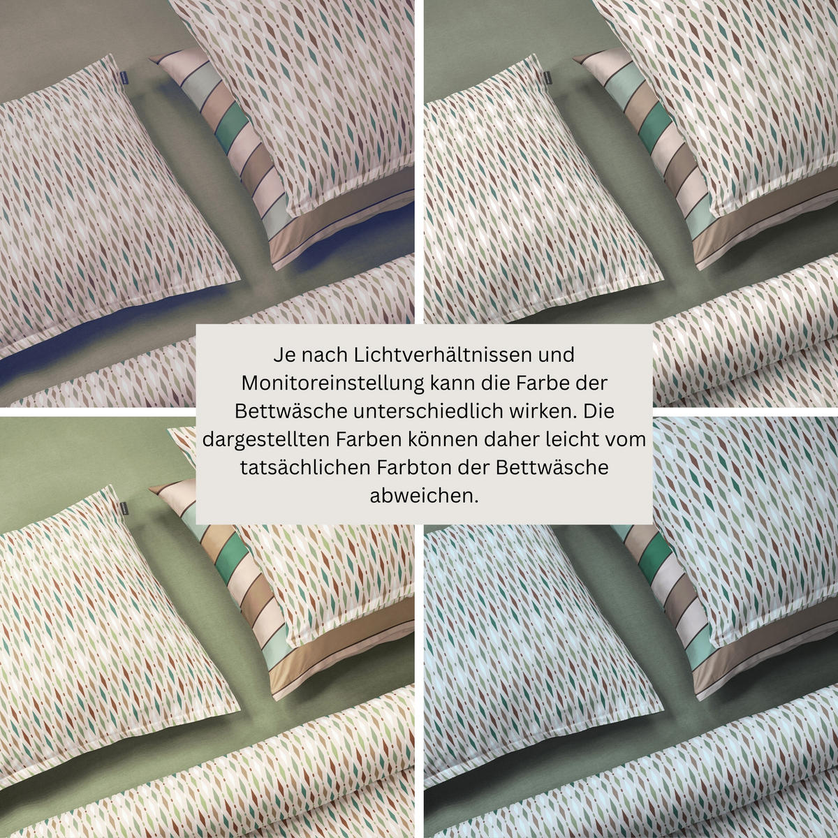 BETTWÄSCHESET Knut - Renforcé - 2-teilig - 135 x 200 cm - Mint - Mintgrün, Textil (135/200cm) - SCHIESSER