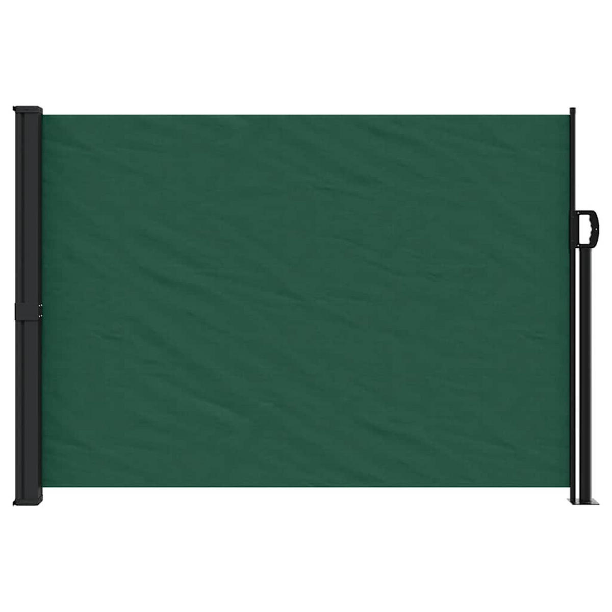 SEITENMARKISE Ausziehbar Dunkelgrün 140/300 Cm - Grün, Textil (140/300cm) - vidaXL
