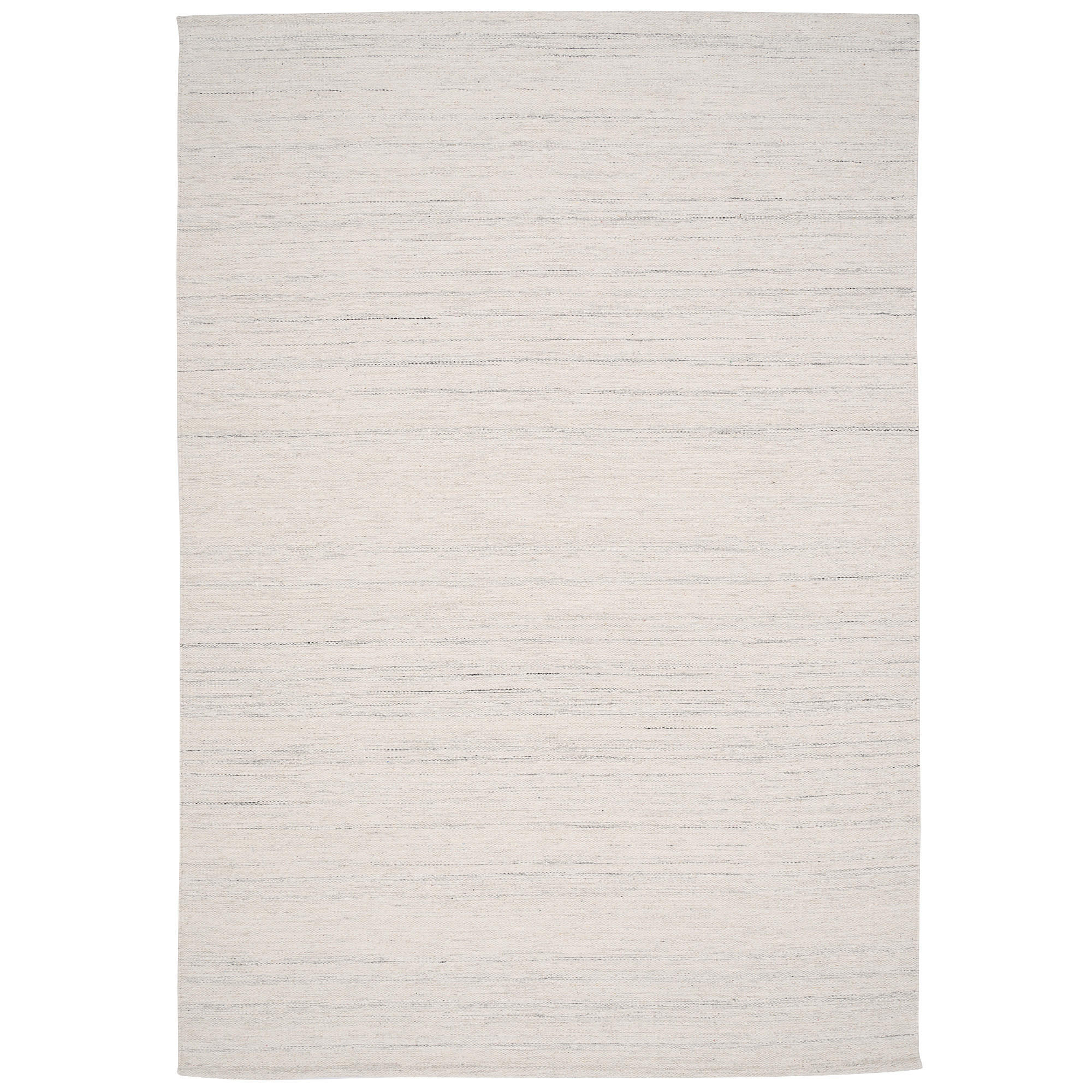 WOLLTEPPICH KELIM NATUR WOOLLY - Grau, Textil (140/200cm) - Pergamon