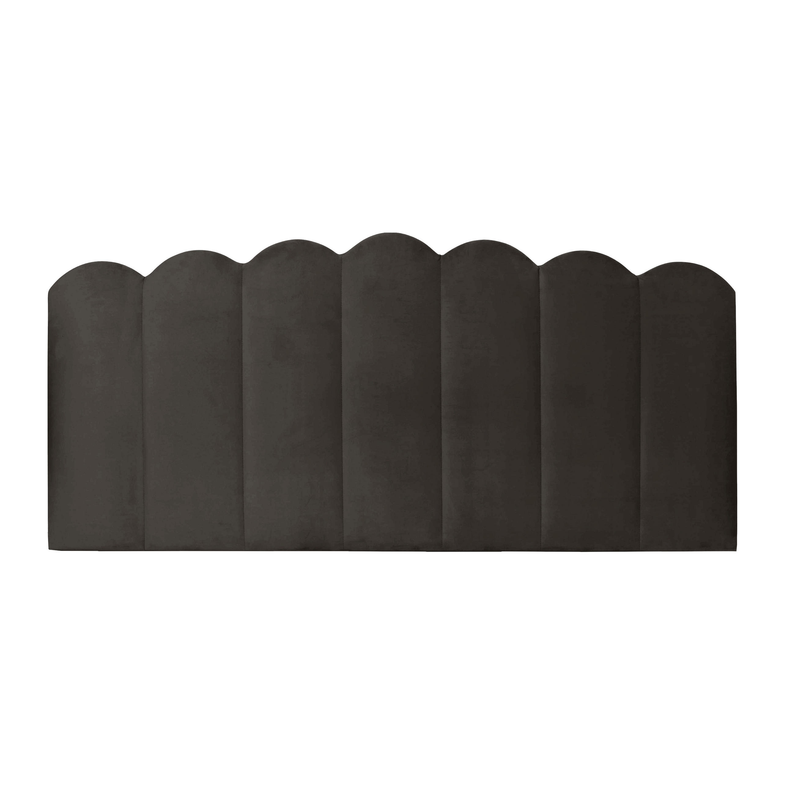 RNT By Really Nice Things Kopfteil Graubraun 160x74x3 cm