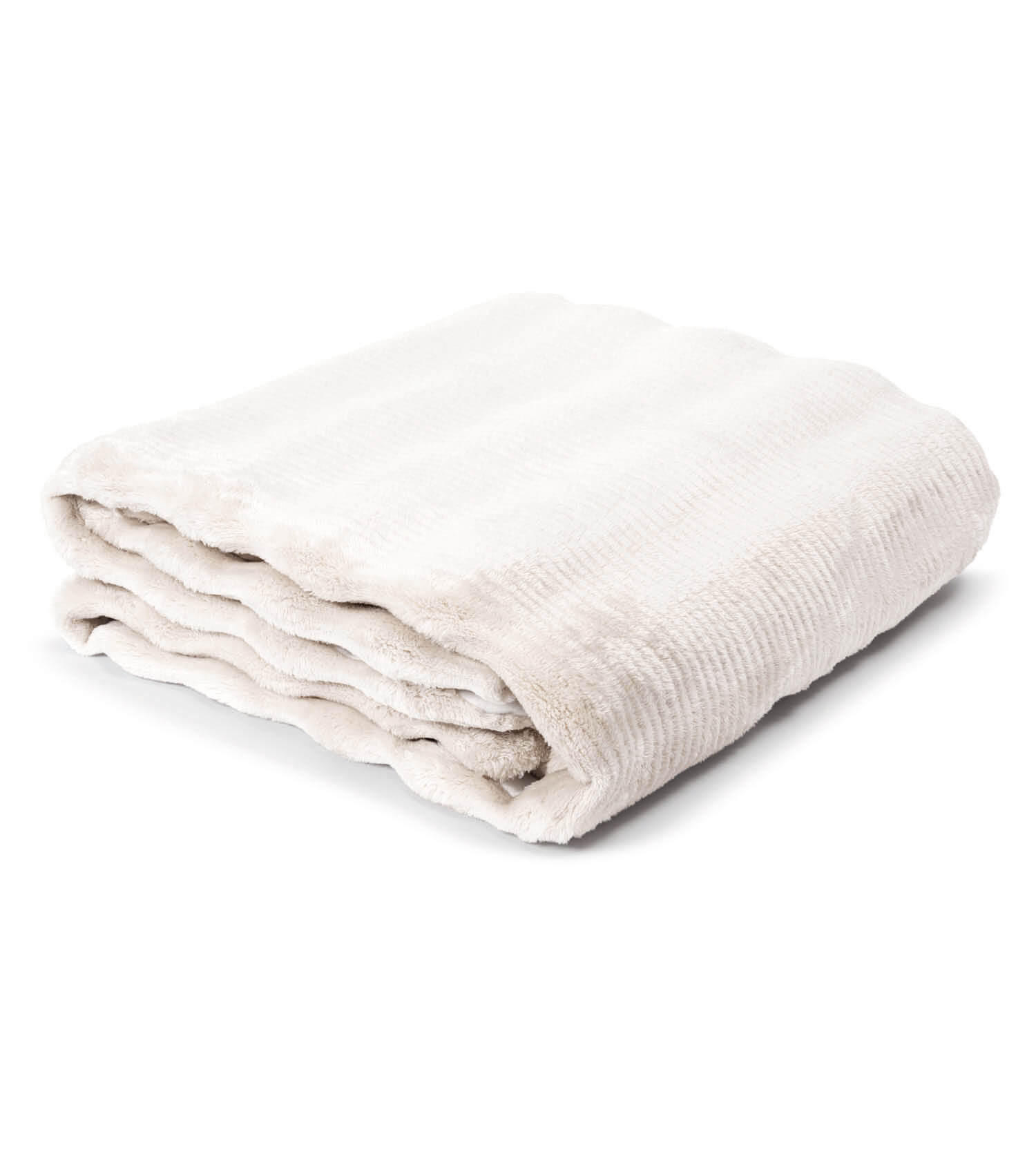 DECKE Furry - Beige, Textil (200/1cm) - Mokebo