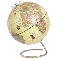 GLOBUS CARTIER Gelb Cartier - Gelb/Silberfarben, Kunststoff (25/29/25cm) - Beliani