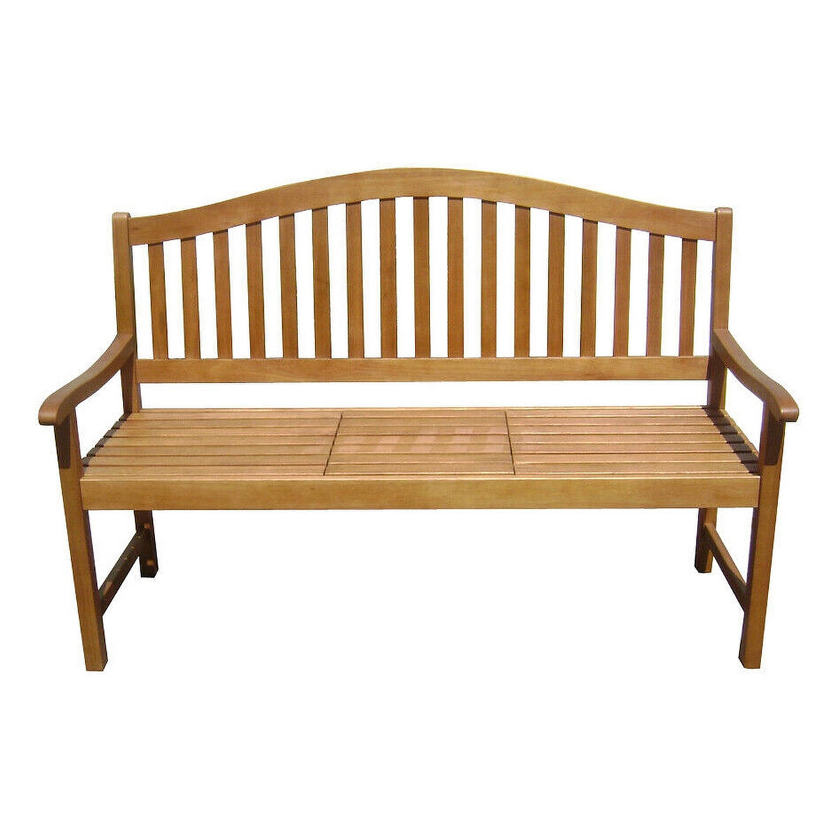 GARTENBANK Utah 3er Sitz - Braun, Holz (64/106/150cm) - Sedex