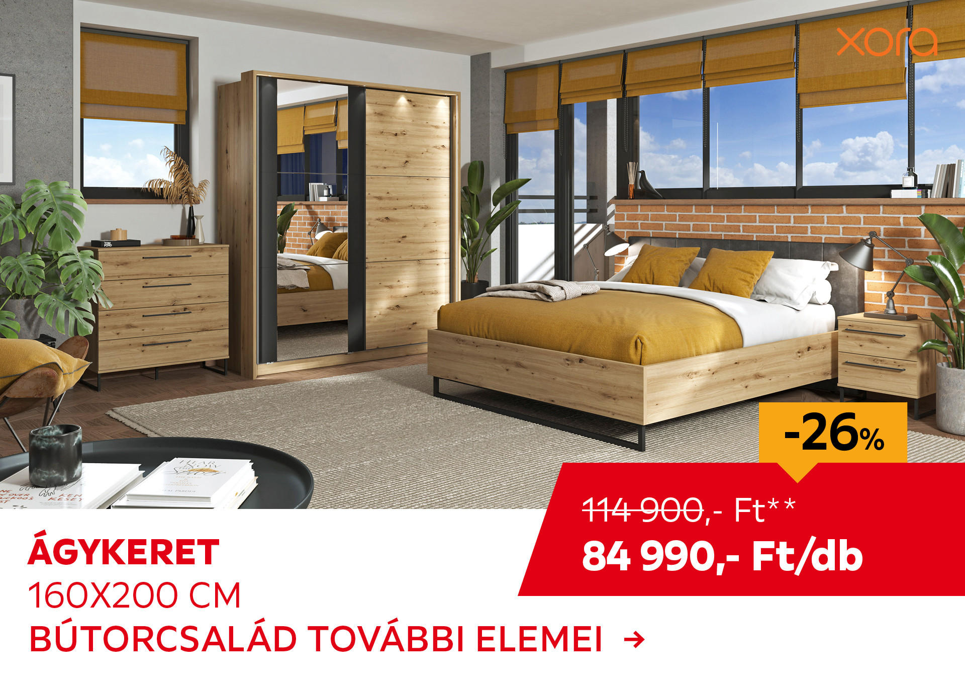 ÁGYKERET 160x200 cm Kiemelt termék 114900 Ft.- helyett 84990 Ft.-