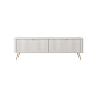 LOWBOARD Lante beige 163 / 38 / 51cm - Beige, Holz/Holzwerkstoff (163/51/38cm) - Feldmann-Wohnen