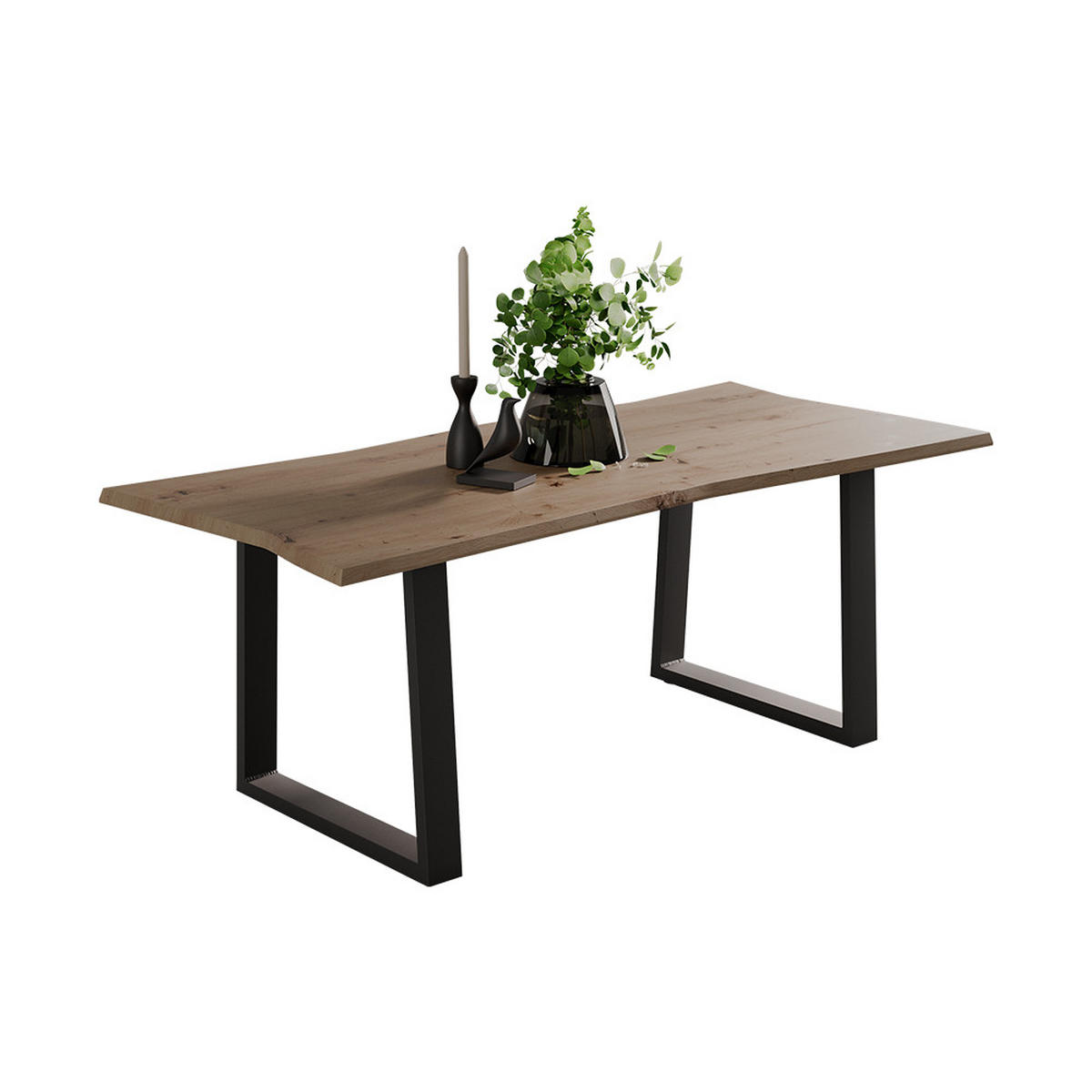 COUCHTISCH Yan Artisan 110 x 50 cm - Hellgrau, Holzwerkstoff (50/110/40cm) - Vicco