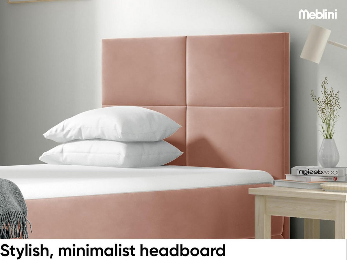 KINDERBETT MINO 3 - Pink, Holzwerkstoff (104/208cm) - Meblini