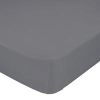 SPANNBETTTUCH basic 140x200x32 cm stein - Pinienfarben, Textil (140/200cm) - Happy Friday