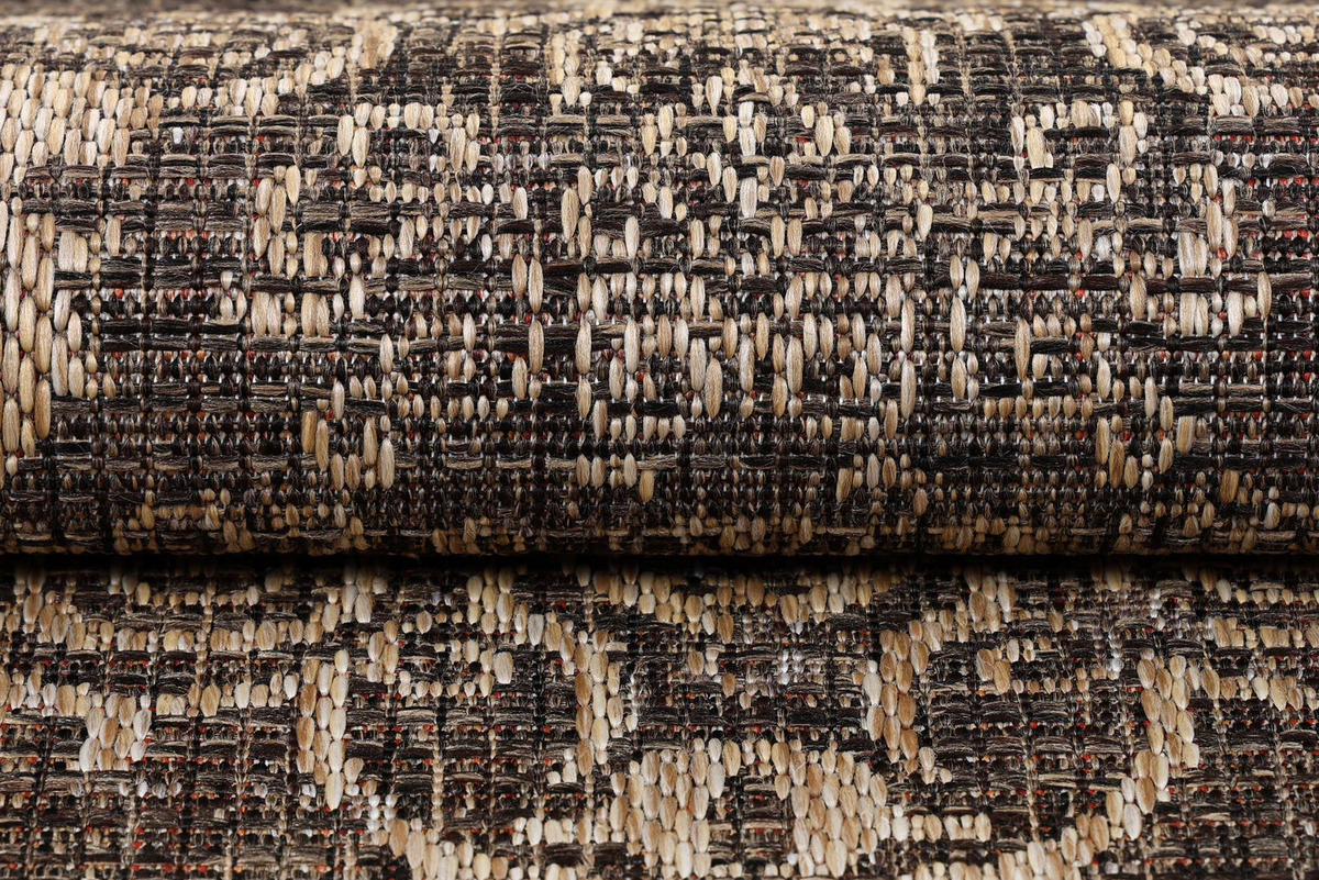 TEPPICH MELISSA DUNKELBRAUN 90/150 cm - Dunkelbraun, Textil (90/150cm) - Tapiso