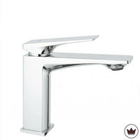 WASCHBECKENARMATUR Premium Rea Prime Chrome Low - Chromfarben, Metall (4.2/15/11cm) - REA