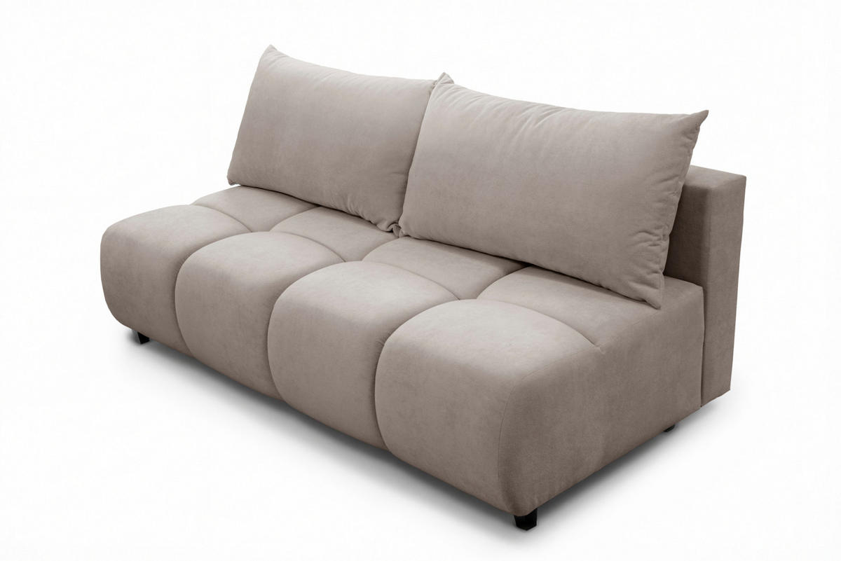 SOFA 196 cm in Braun - Braun, Textil (196/79/100cm) - Home Collective