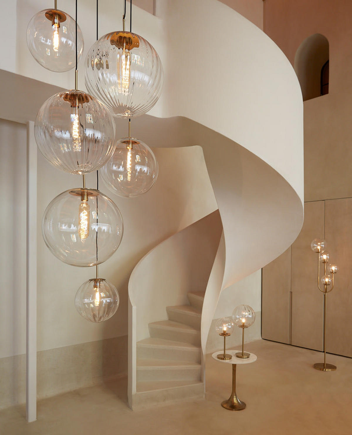 TISCH - Weiß - 48/48/53 cm - Weiß, Metall (48/48/53cm) - Light & Living