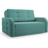 SCHLAFSOFA Porto 120 - Mintgrün (BRAGI 82) - Hellgrün, Holz (141/90/100cm) - Möblo