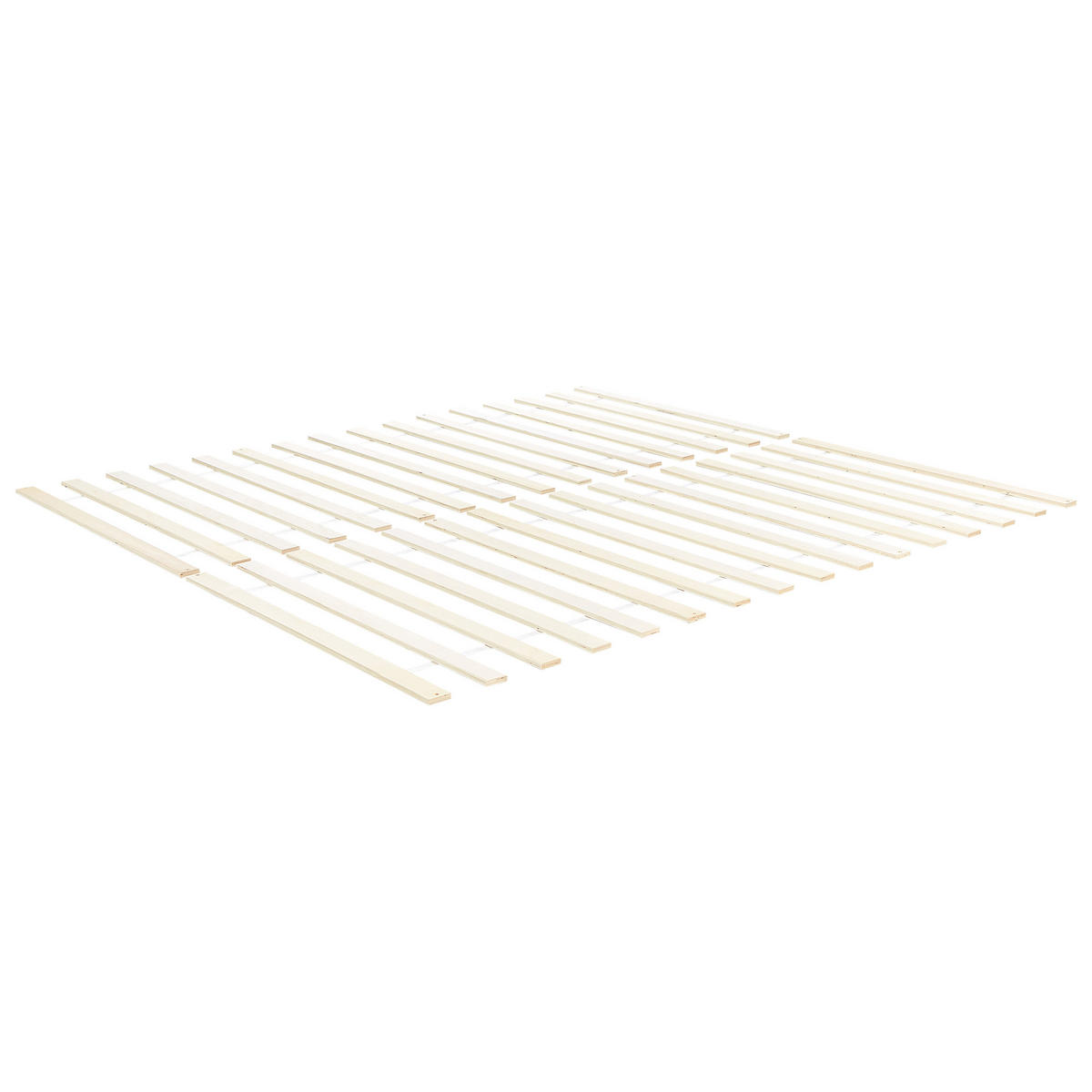BETT mit Lattenrost 180x200 cm Heller Holzfarbton Mayenne - Hellbraun, Holz (180/200cm) - Beliani