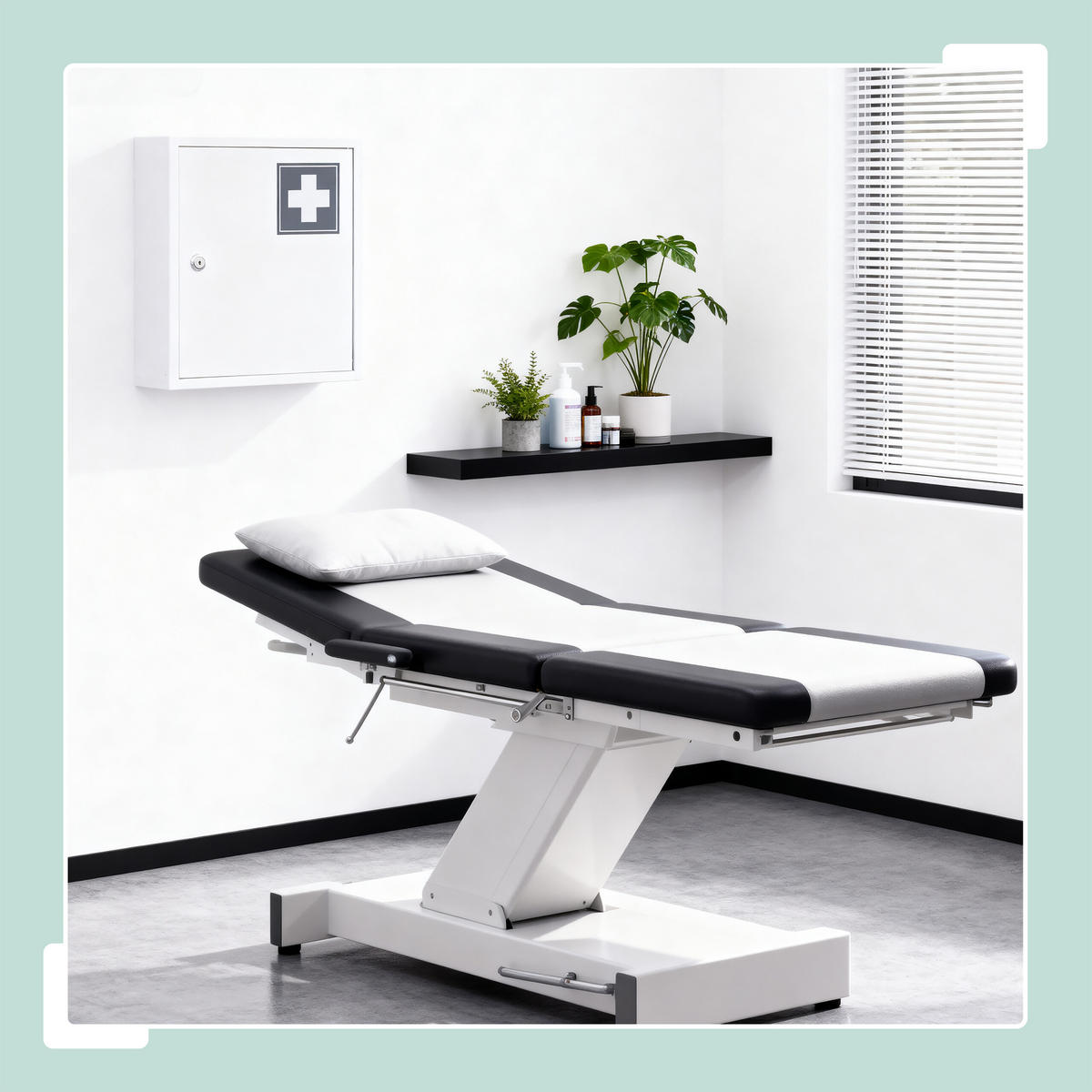 MEDIZINSCHRANK - Grau, Metall (31.5/36/10cm) - Relaxdays