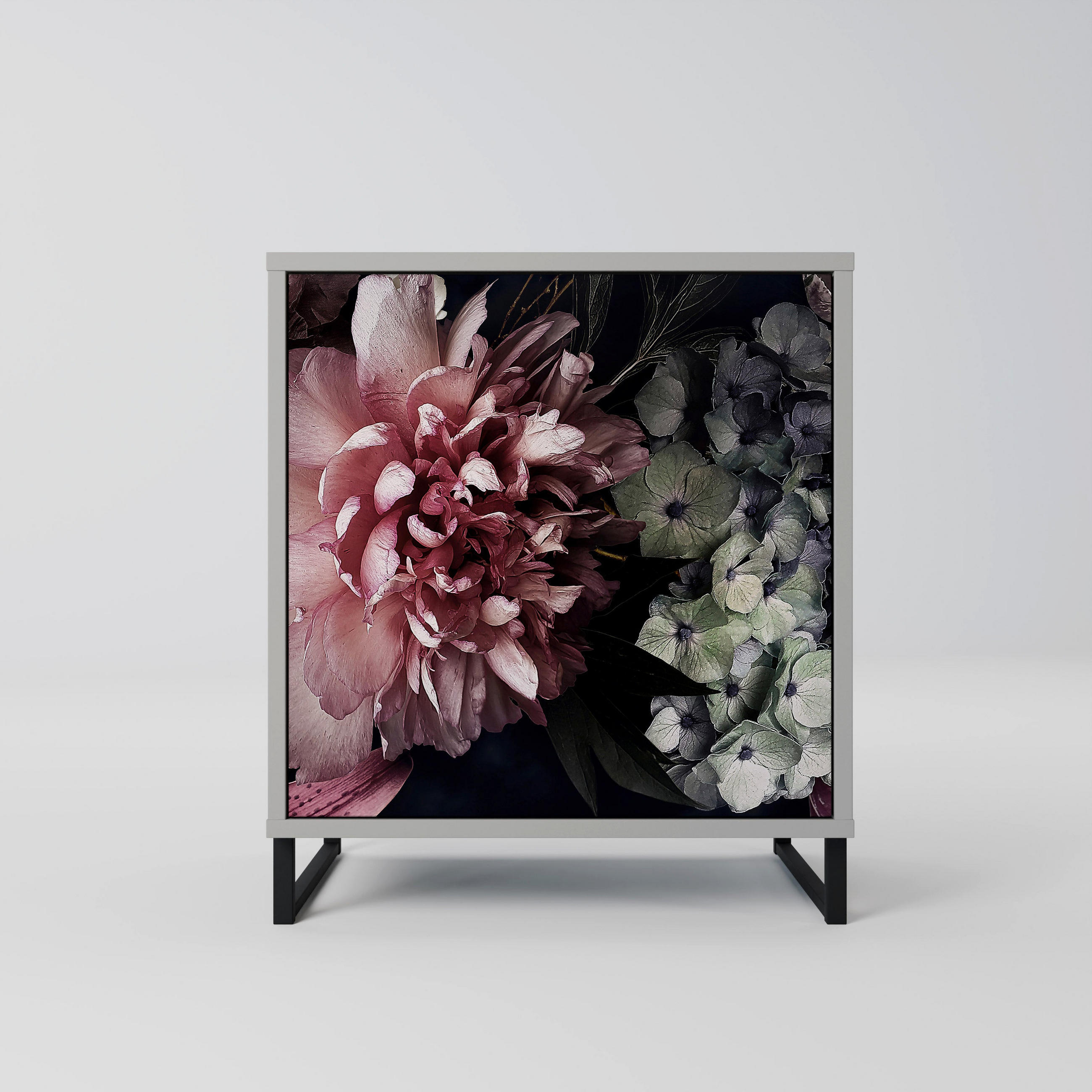 SpaceRebels Sideboard Grau 57.5x67.5x42 cm