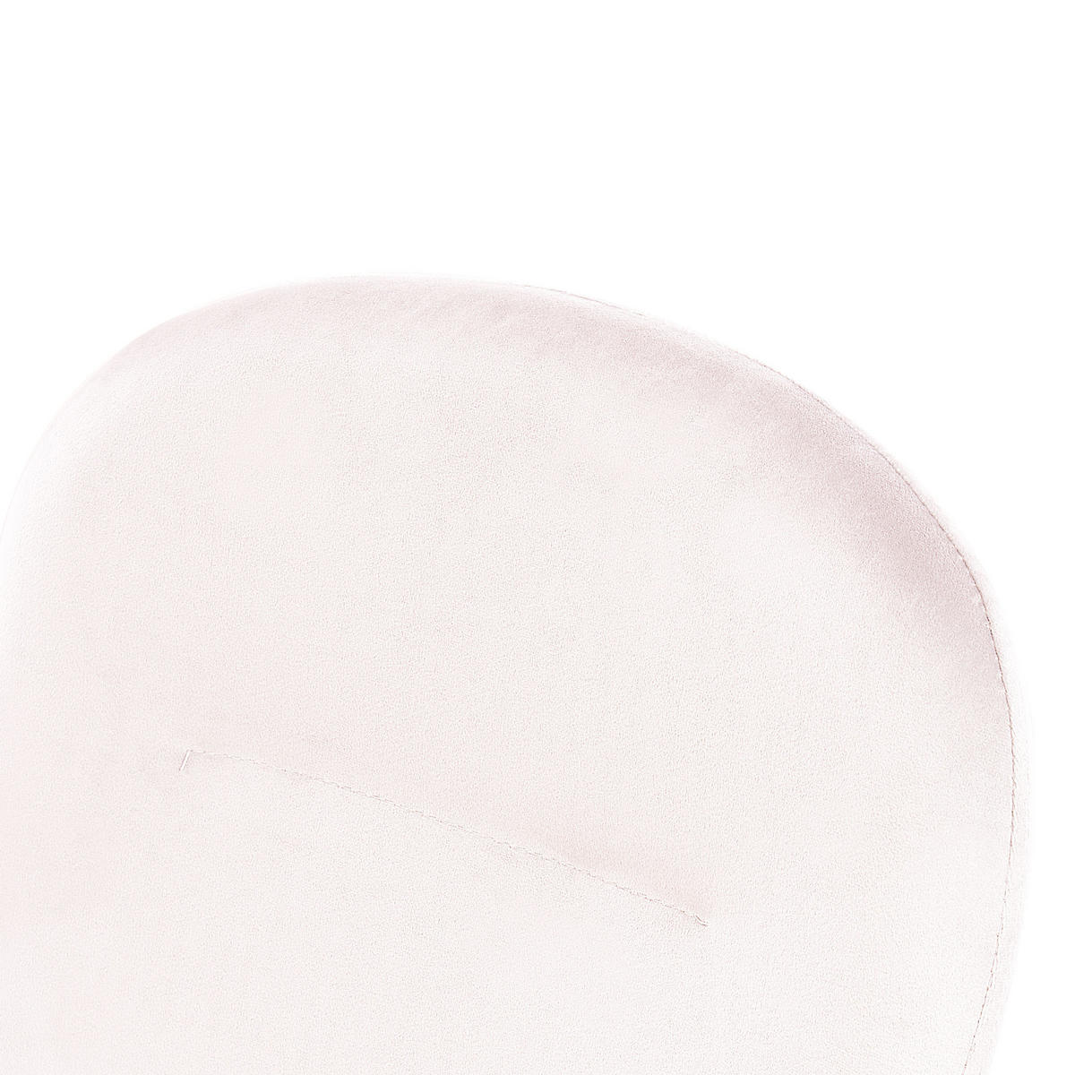 BÜROSTUHL Samtstoff Rosa Priddy - Pink, Textil/Metall (60/79/60cm) - Beliani